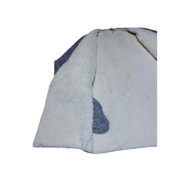 UGG Abriana Shawl Open Front Cardigan Grey Heather size Medium - Picture 8 of 14